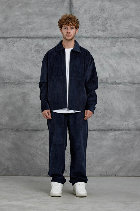 Lacivert Nmrc Oversize Kadife Takım