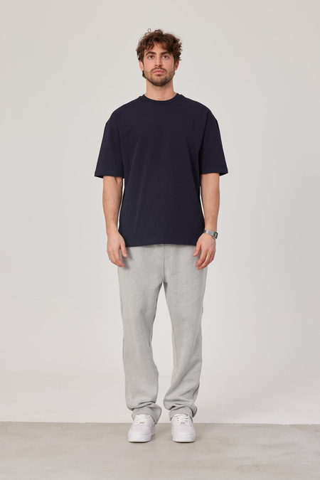 Lacivert Oversize Basic Tshirt