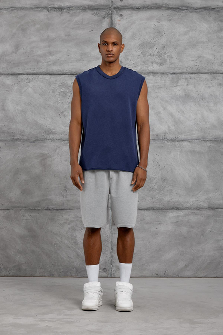 Lacivert YIKAMALI OVERSIZE ATLET