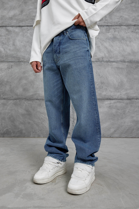 Mavi GST BAGGY KALIP TAŞLAMALI JEAN