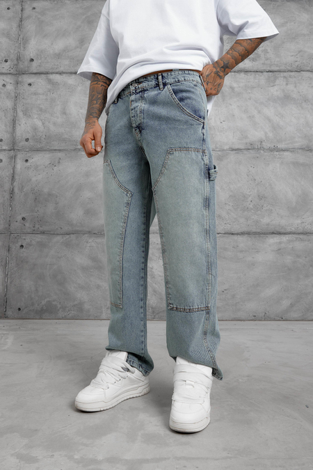 Mavi MB YANDA DETAYLI BAGGY JEAN