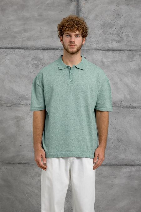 Mint Yeşili DP YAKA DÜĞME POLO TSHIRT