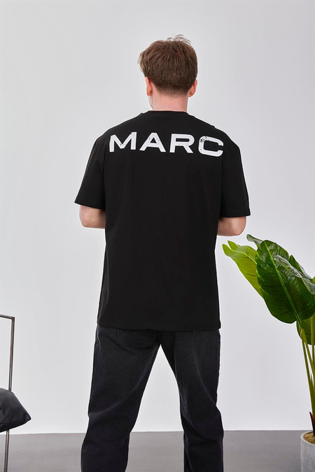 No Marc Siyah Tshirt