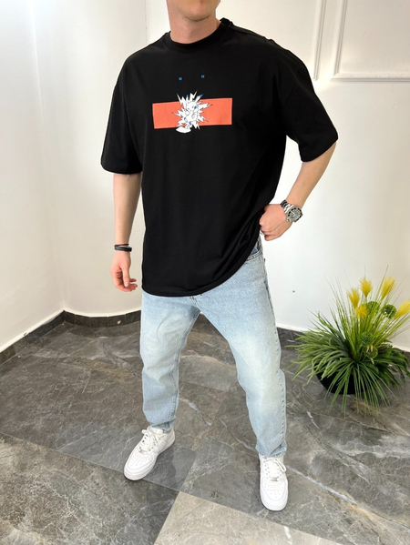 Nomarc Pikaçu Siyah Tshirt