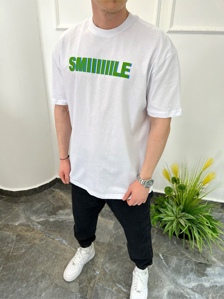 Nomarc Smule Beyaz Tshirt