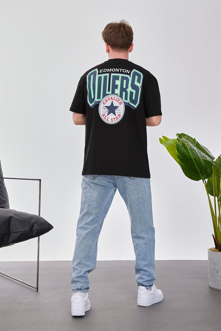 Oilers Siyah Tshirt