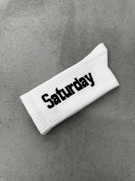 Saturday Beyaz Çorap