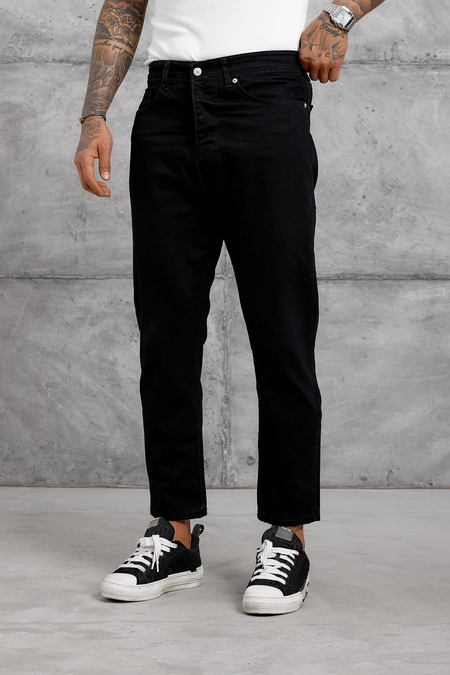 Siyah MB BOYFRIEND JEAN PANTOLON