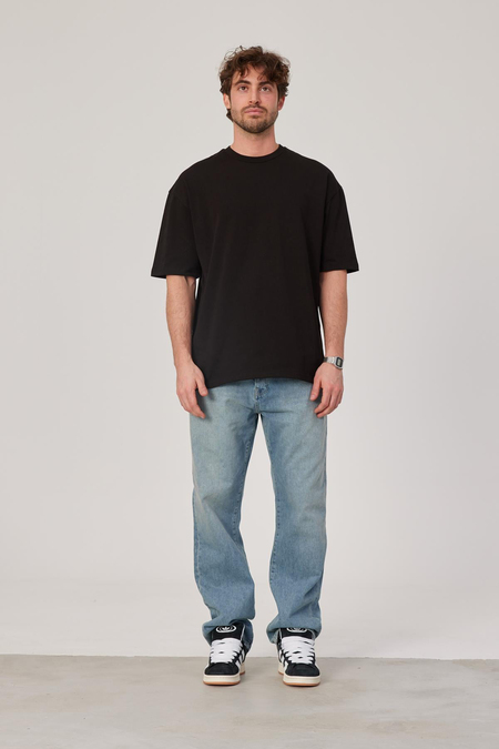 Siyah Oversize Basic Tshirt