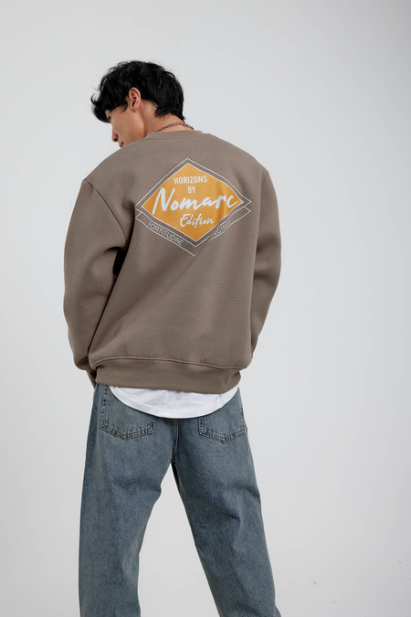 Vizon Horizons Baskılı Sweatshirt