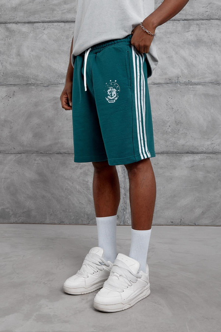 Yeşil ARMA BASKILI OVERSIZE SORT