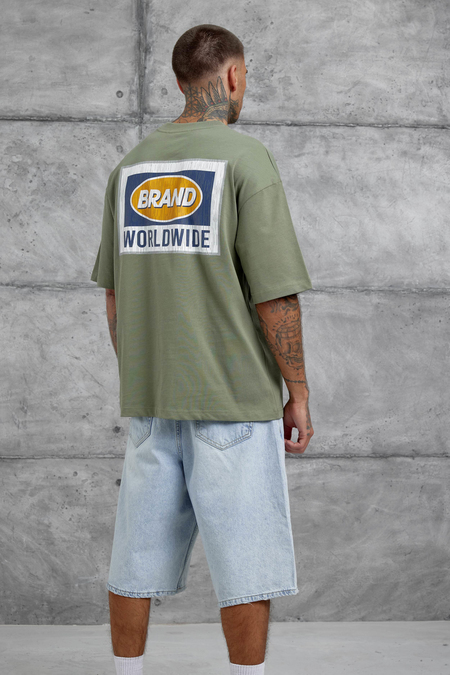 Yeşil Brand Worldwide Oversize Tshirt
