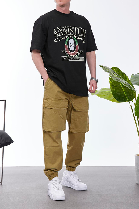 Anniston Siyah Tshirt