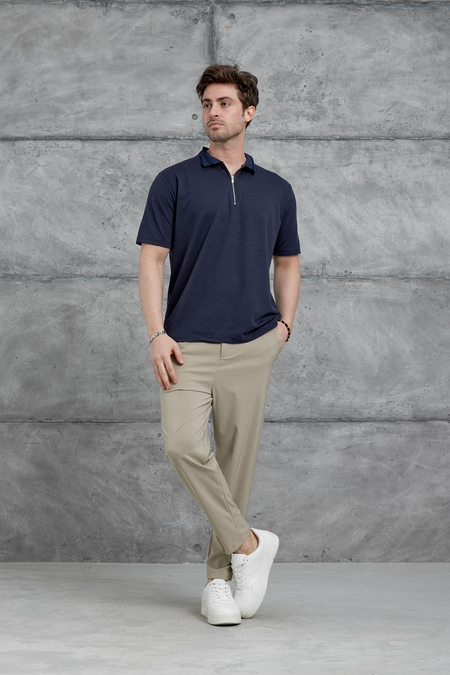 Lacivert Mrk Polo Yaka  Tshirt