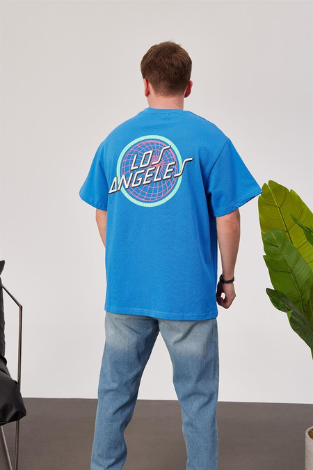 Los Angeles Mavi Tshirt