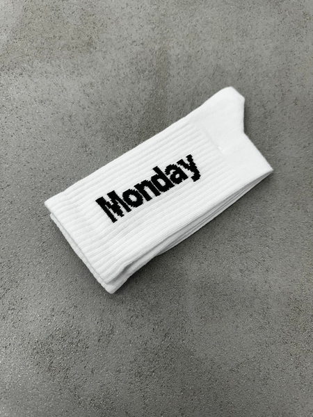 Monday Beyaz Çorap