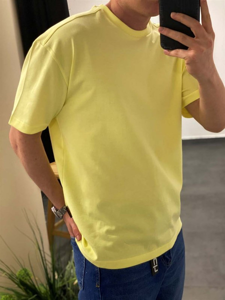 Nomarc Basic Sarı Tshirt