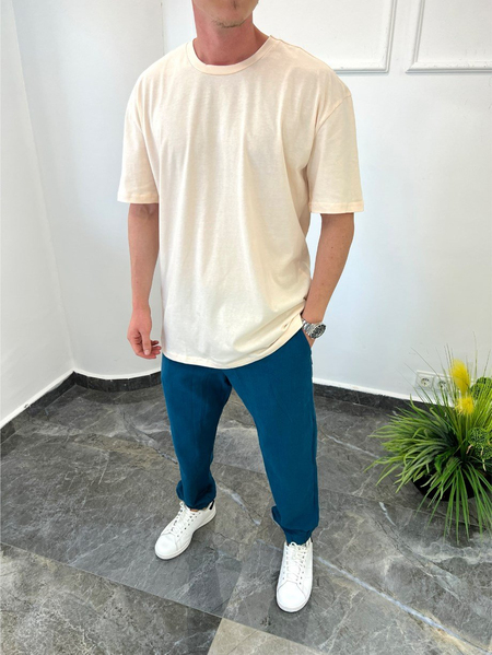 Nomarc Düz Kesim Basic Somon Tshirt