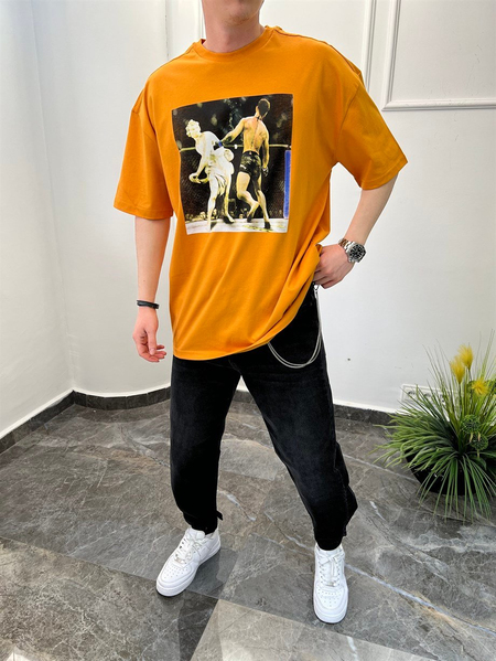 Nomarc Heykel Boksör Turuncu Tshirt