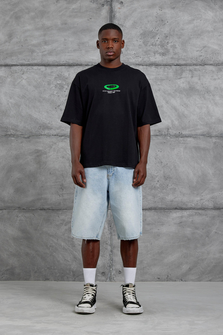 Siyah Dont Regret The Road Oversize Tshirt