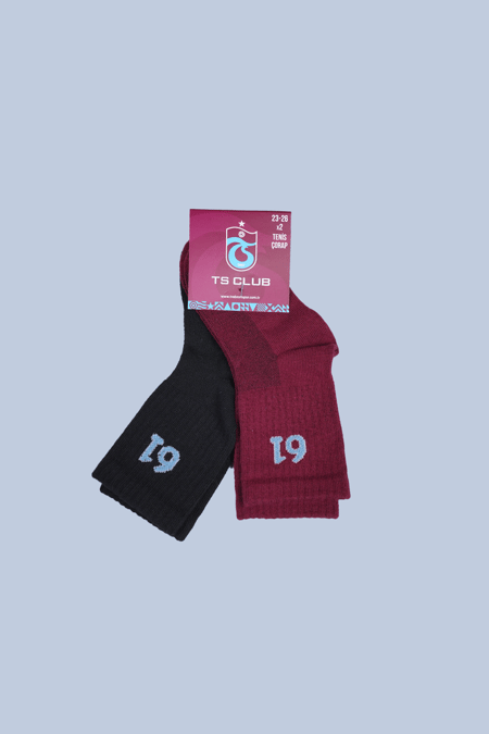 2'Lİ ÇOCUK KISA KONÇ ÇORAP