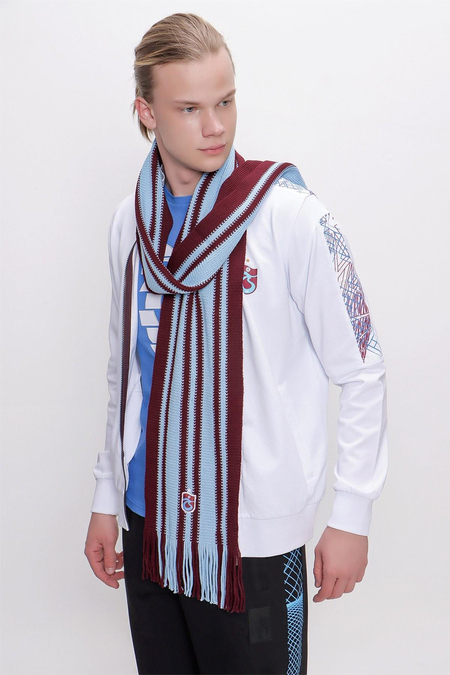 ATKI CASUAL BORDO MAVİ ÇİZGİLİ