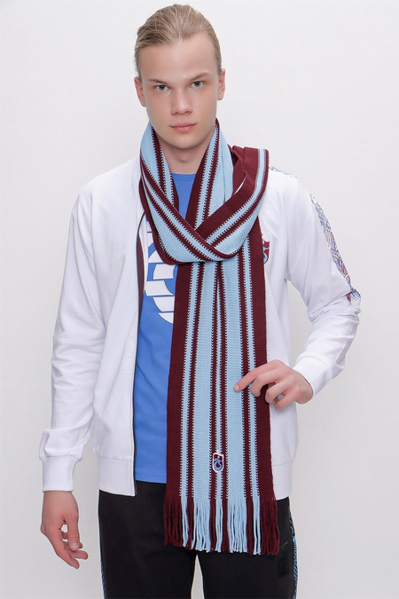 ATKI CASUAL BORDO MAVİ ÇİZGİLİ