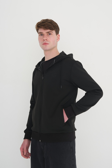 BLACK SWEAT KAPŞONLU