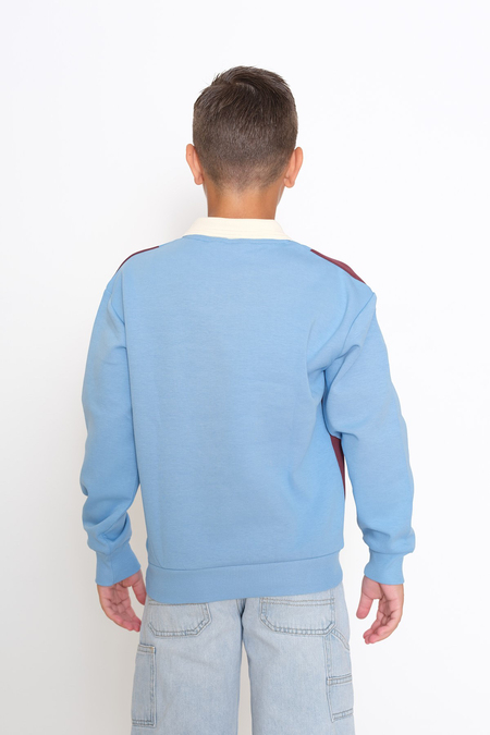 GENÇ SWEAT FIRTINA POLO YAKA