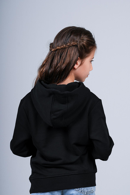 GENÇ SWEATSHIRT KAPÜŞONLU TEAM NAKIŞLI