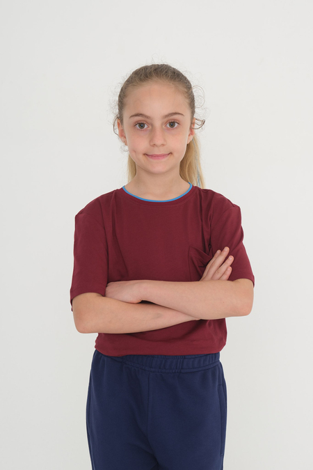 GENÇ TSHIRT BİSİKLET YAKA CEPLİ
