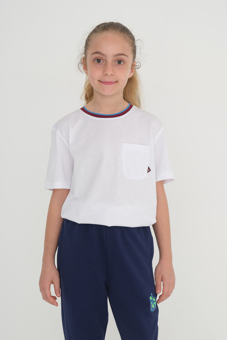 GENÇ TSHIRT BİSİKLET YAKA CEPLİ