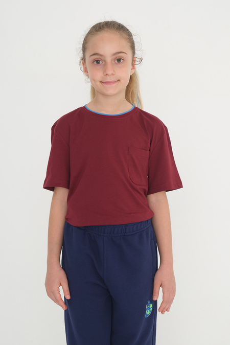 GENÇ TSHIRT BİSİKLET YAKA CEPLİ