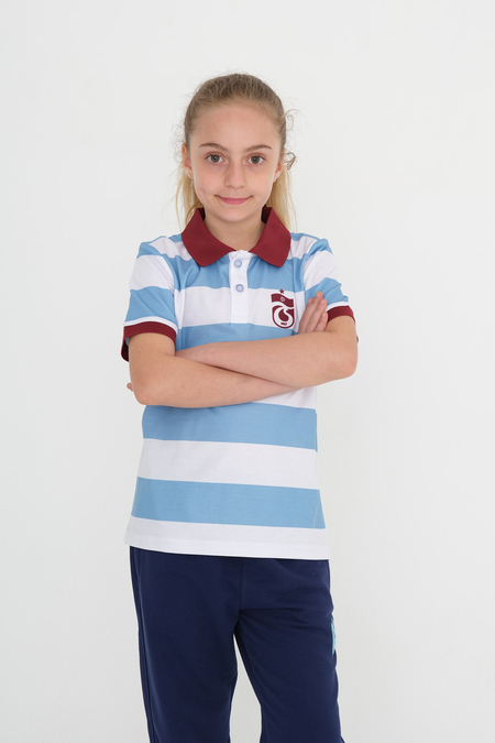 GENÇ TSHIRT POLO YAKA ÇİZGİLİ