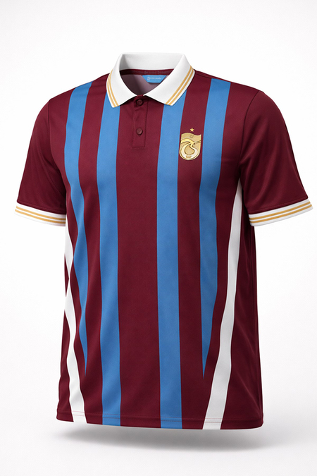 TSHIRT POLO YAKA GOLD DETAYLI