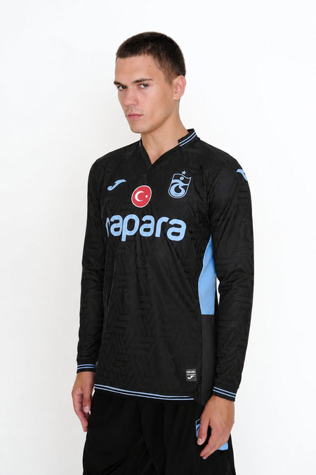 JOMA 26-27 SİYAH FORMA U.KOL