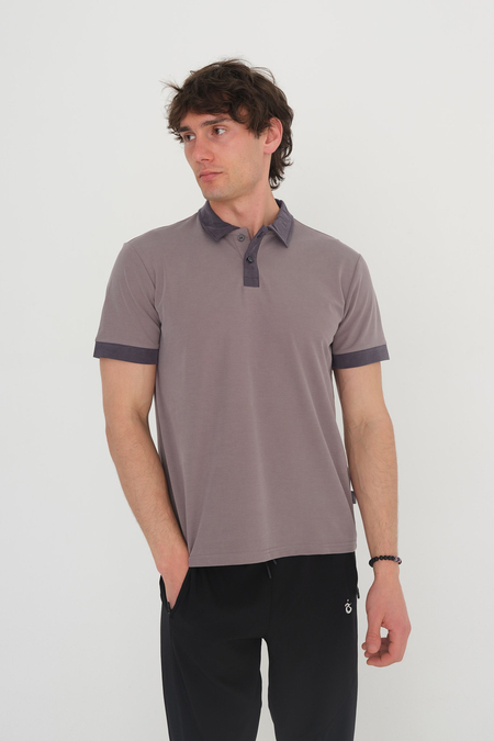 POLO YAKA TENCEL ÇİFT RENK TSHIRT
