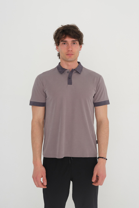 POLO YAKA TENCEL ÇİFT RENK TSHIRT