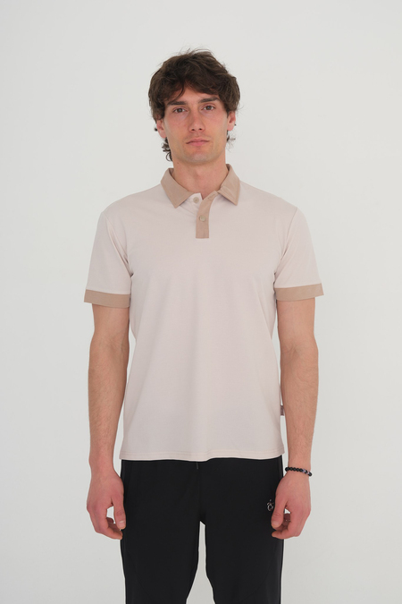 POLO YAKA TENCEL ÇİFT RENK TSHIRT