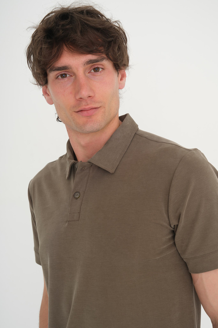 POLO YAKA TENCEL TSHIRT