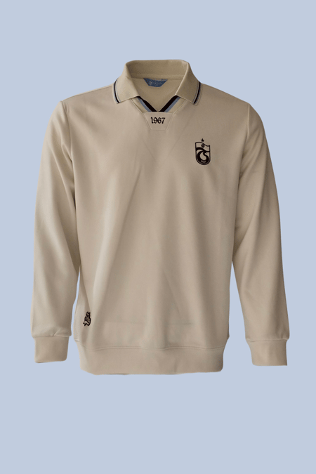 SWEAT FIRTINA PATCHLİ POLO YAKA