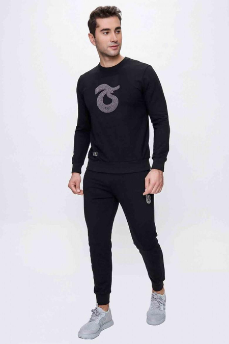 SWEAT GÖĞÜS İÇ LOGO SÜZENELİ