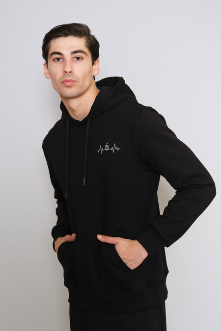 SWEAT GÖĞÜS KALP ATIŞ MOTİFLİ