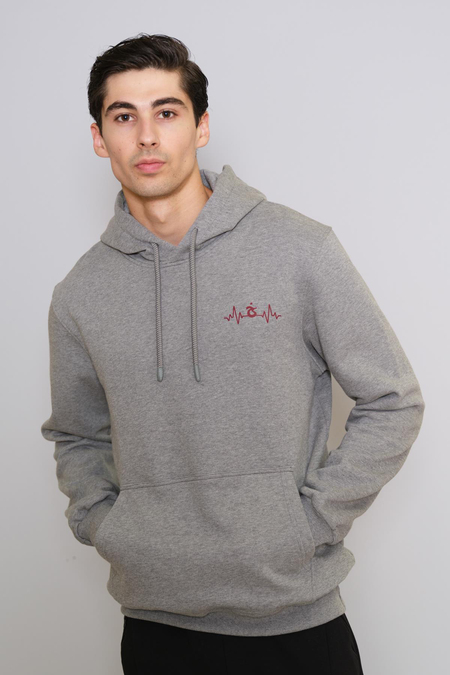 SWEAT GÖĞÜS KALP ATIŞ MOTİFLİ