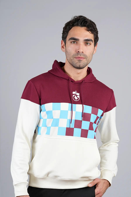 SWEAT KAPÜŞONLU DAMALI