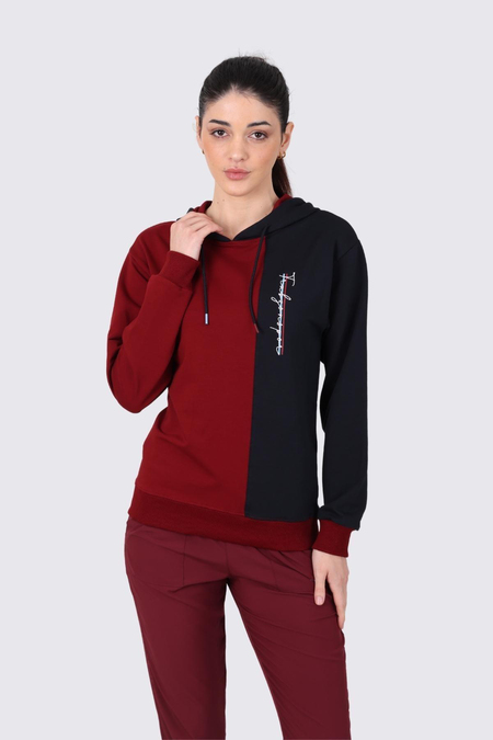 SWEAT KAPÜŞONLU PARÇALI