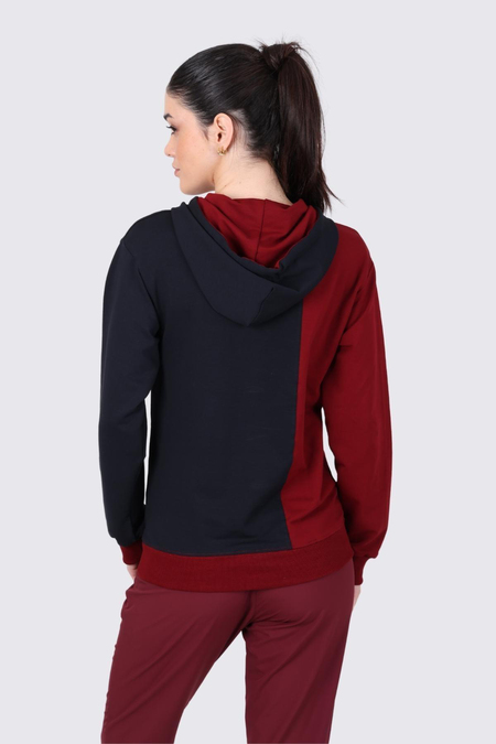 SWEAT KAPÜŞONLU PARÇALI