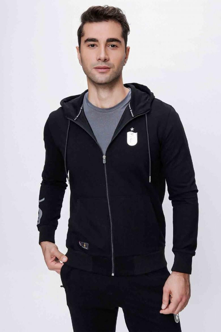 SWEAT KOL İÇ LOGO ÇELTİK DESEN BASKILI