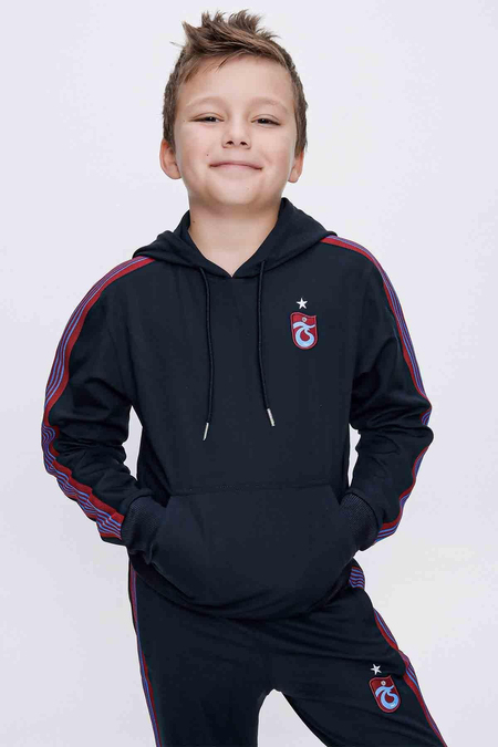 SWEAT KOLLAR ŞERİT TİK TAK DETAYLI