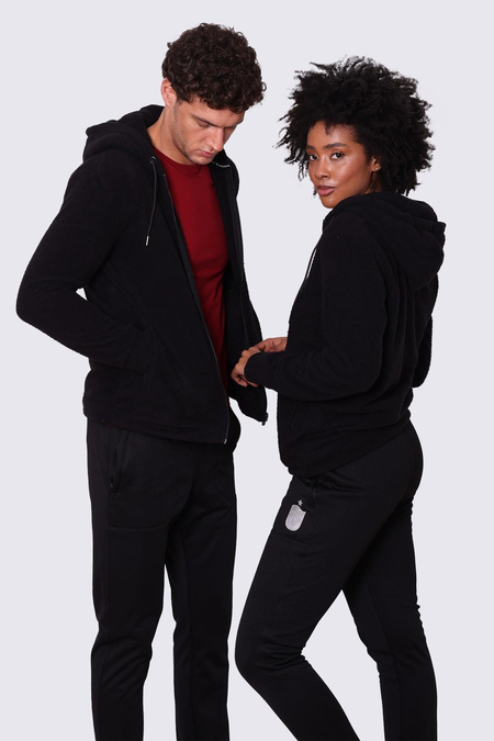 SWEAT PELUŞ KAPŞONLU